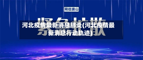河北疫情最新消息肺炎(河北疫情最新消息行动轨迹)-第2张图片