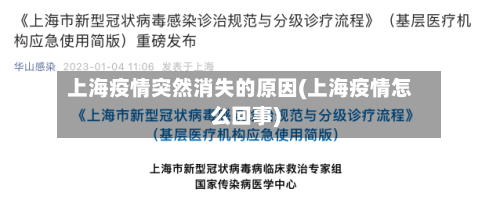 上海疫情突然消失的原因(上海疫情怎么回事)-第2张图片