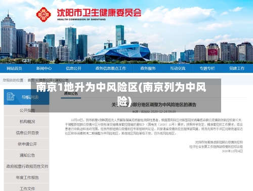 南京1地升为中风险区(南京列为中风险)-第2张图片