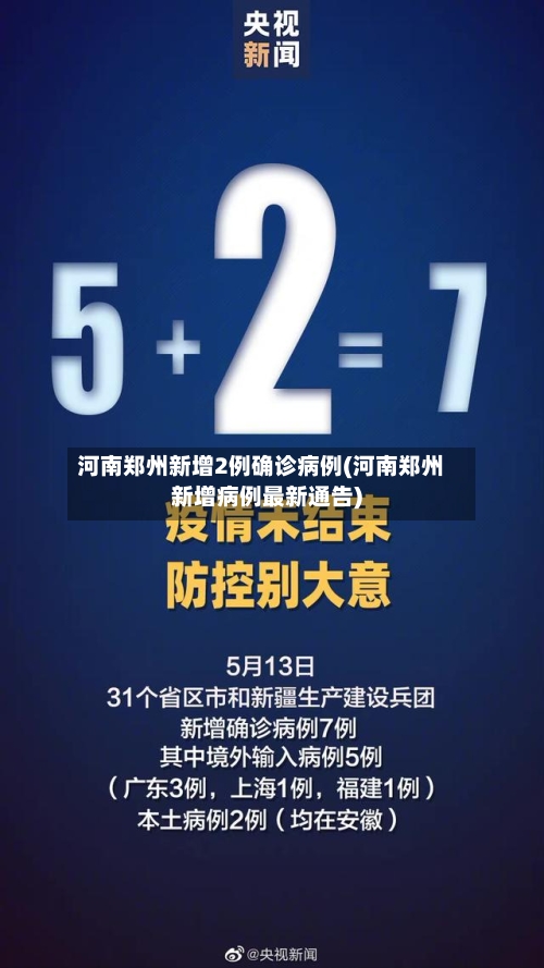 河南郑州新增2例确诊病例(河南郑州新增病例最新通告)-第2张图片