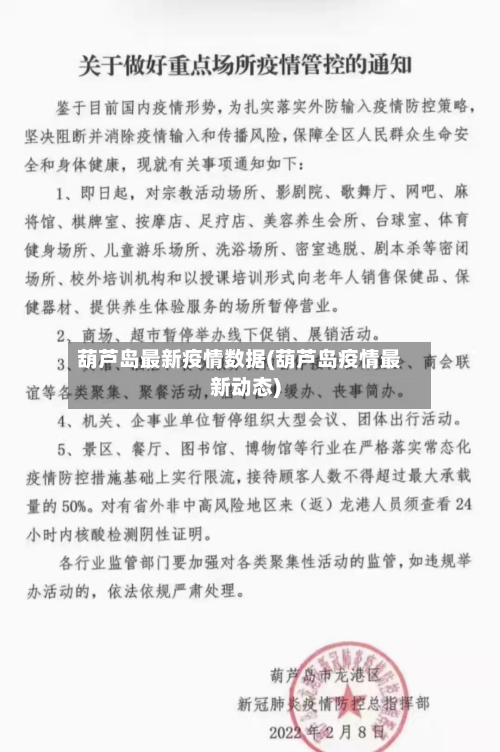 葫芦岛最新疫情数据(葫芦岛疫情最新动态)
