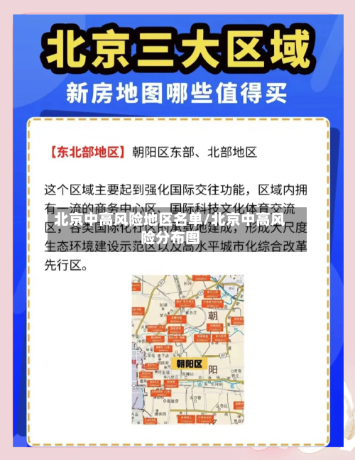 北京中高风险地区名单/北京中高风险分布图
