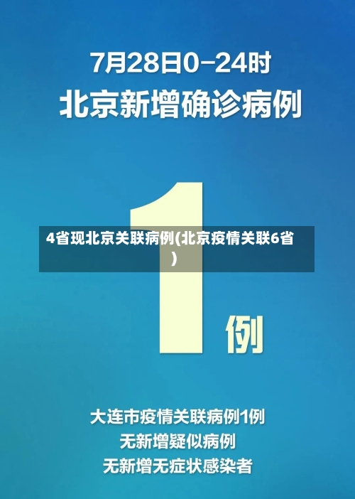 4省现北京关联病例(北京疫情关联6省)