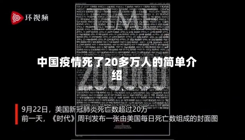 中国疫情死了20多万人的简单介绍