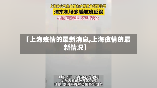 【上海疫情的最新消息,上海疫情的最新情况】