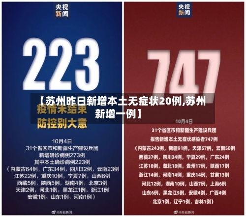 【苏州昨日新增本土无症状20例,苏州新增一例】