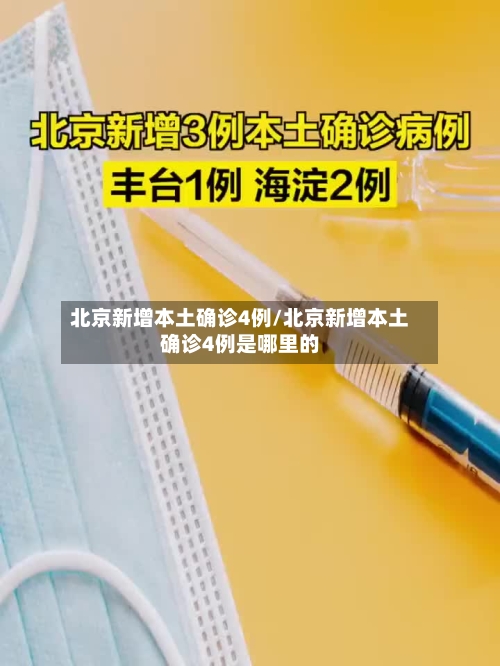 北京新增本土确诊4例/北京新增本土确诊4例是哪里的