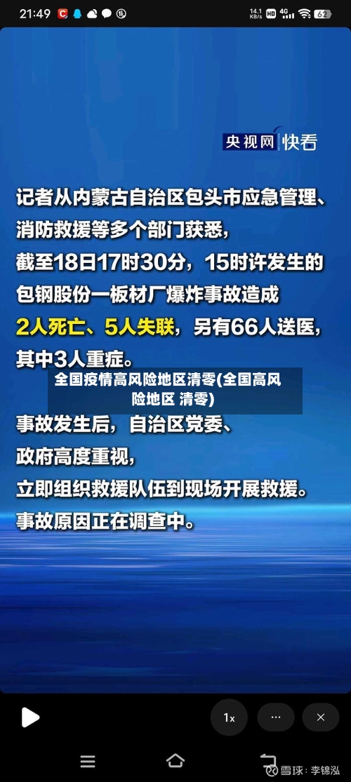 全国疫情高风险地区清零(全国高风险地区 清零)-第2张图片