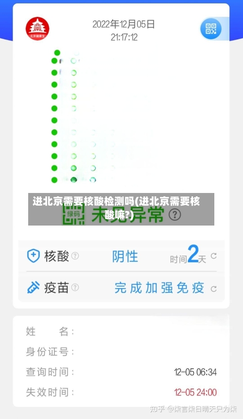 进北京需要核酸检测吗(进北京需要核酸嘛?)-第3张图片