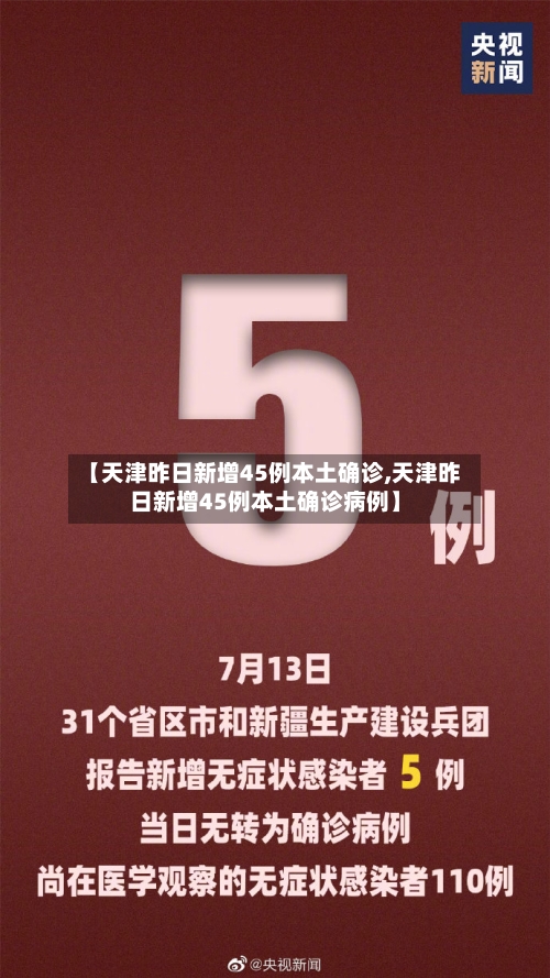 【天津昨日新增45例本土确诊,天津昨日新增45例本土确诊病例】-第2张图片