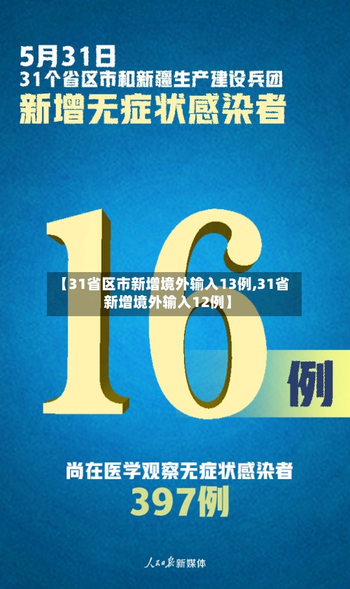 【31省区市新增境外输入13例,31省新增境外输入12例】-第3张图片